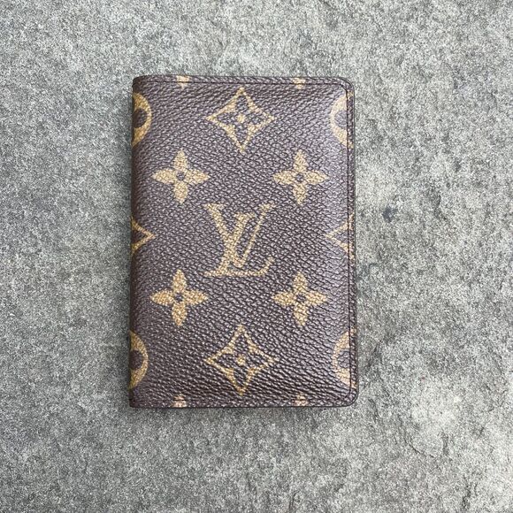 Louis Vuitton Pocket Organizer Wallet Monogram Bifold - Picture 1 of 11